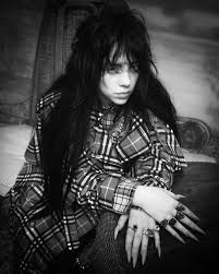 Billie Eilish Black And White Photoshoot Billie Eilish For Vmagazine In 2020 Billie Billie Eilish Music Artists