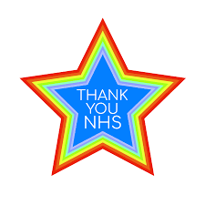 Nhs Rainbow Star Digital Download Rainbow Star Svg Nhs Star Png Star Rainbow Jpg Thank You Star Creative Creative Design Unique Items Products