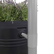 Recuperateur D Eau De Pluie Elho Green Basics Living Noir 200 L Leroy Merlin En 2020 Recuperateur D Eau Pluie Noir