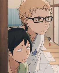 Pin By F D On Haikyuu In 2020 Haikyuu Tsukishima Haikyuu Anime Tsukiyama Haikyuu