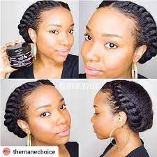 Crown Braid With The Mane Choice Protective Hairstyles For Natural Hair Natural Hair Styles Easy Hair Inspiration
