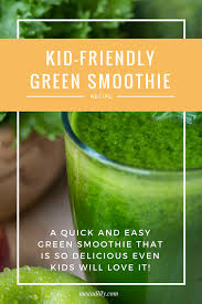 My Favorite Green Smoothie That Kids Will Love Motherhood Sprouting Easy Green Smoothie Smoothie Recipes Kid Friendly Smoothies