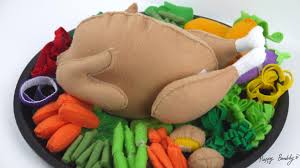 We are huge felt food fans here, from jello to popcorn we've made a lot of fun felt foods. Handmade Felt Turkey Dinner Another Felt Food For The Kids To Play I Been Making This For Awhile Since Thanksgiving But It S Got Messed Up But I Didn T Give Up And Finally