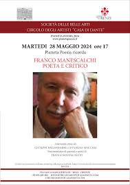 Omaggio a Franco Manescalchi