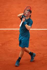 A hit on court sunday 3 june 2018. Denis Shapovalov Photostream French Open John Millman Match