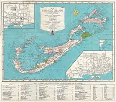 Map Of The Bermuda Islands Alias Somers Islands