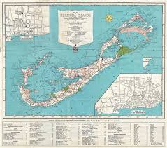 map of the bermuda islands alias somers islands