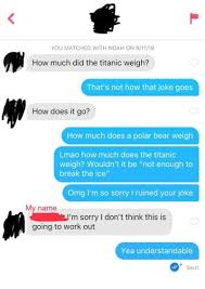 If you decide to try online dating and find the dating profile of a member that you are interested in, it can be difficult sometimes to start a conversation. 41 Best Tinder Icebreakers That Always Get A Response
