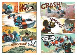 And you can freely use images for your personal blog! Ricky Ricotta S Mighty Robot