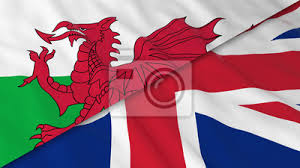 Schau dir unsere auswahl an wales flags an, um die tollsten einzigartigen oder spezialgefertigten handgemachten stücke aus unseren shops für digitaldrucke zu finden. Flaggen Von Wales Und Dem Vereinigten Konigreich Split Walisischen Fototapete Fototapeten Gefaltelt Union Jack Widerspruch Myloview De
