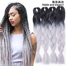 Healthier, natural hair, with no more chafed fingers from braiding. 3pcs Lot Wholesale Ombre Kanekalon Braiding Hair 24 100g Pc Jumbo Box Twist Synthetic Expression Hair Extension Cheap Braiding Hair Extension 1b Gray Buy Online In Kuwait At Desertcart Productid 34517732