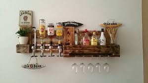 Weinregal Schnapsregal Schnapsbar Regal Europalette Vintage Outdoor Furniture Wine Rack Liquor Shelf