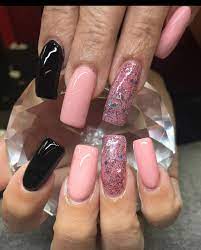 3 Colour Acrylic Nail Designs Nails Girls Nails
