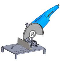 It moves at 3600 rpm and it roars like a beast. Diy Angle Grinder Stand D230mm 3d Cad Model Library Grabcad