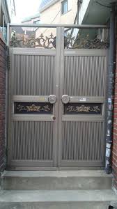 Pin By Raynette Petrie On South Korea Beauty Stainless Steel Gate Doors Outdoor Storage Box