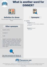 Dinner parties synonyms, dinner parties pronunciation, dinner parties translation, english dictionary definition of dinner parties. Synonyms For Dinner Thesaurus Net