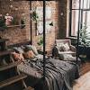 It adds a lighter we love this metal headboard because it looks like a sophisticated scalloped pattern is peeking out. 1