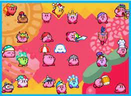 Kirby S Various Copy Abilities From Kirby Super Star Ultra Kirby Kawaii Games Game Character