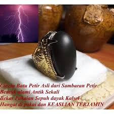 Khasiat batu petir asli memang dipercaya ampuh untuk macam macam hajat diantaranya : Batu Petir Hitam Asli Cincin Bekas Pakai Sepuh Dayak 01 Shopee Indonesia
