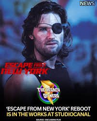 Escape From New York' Reboot is in the works at Studiocanal The original  1981 movie was directed by John Carpenter and starred Kurt Russell