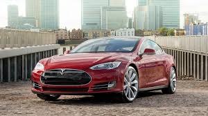 Red Tesla Electric Car Wallpapers Wallpaper Cave