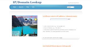 Ip Domain Lookup