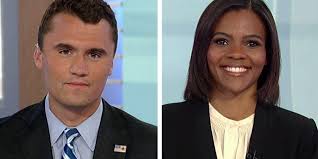 Antifa protesters accost conservatives Charlie Kirk and Candace Owens at  Philadelphia cafe