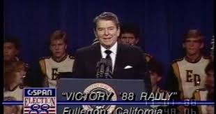 Reagan At Victory 88 Rally At Csu Fullerton C Span Org