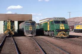Broken Hill August 1991 Australia Train South Australia