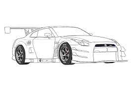 You can print or color them online at getdrawings.com for absolutely free. Nissan Gtr R35 Coloring Page Coloring Books