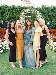 A Music Focused Palm Springs Wedding With A Disco Themed After Party Spring Wedding Guest Attire Wedding Attire Guest Wedding Guest Style
