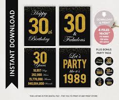 No matter if the 50th birthday party is for your best friend or a family member, you want to bring an amazing gift! 50th Birthday Ideas 30th Birthday Sign Black Birthday Decorations Personalized Birthday Gift Party Supplies Paper Party Supplies Kromasol Com