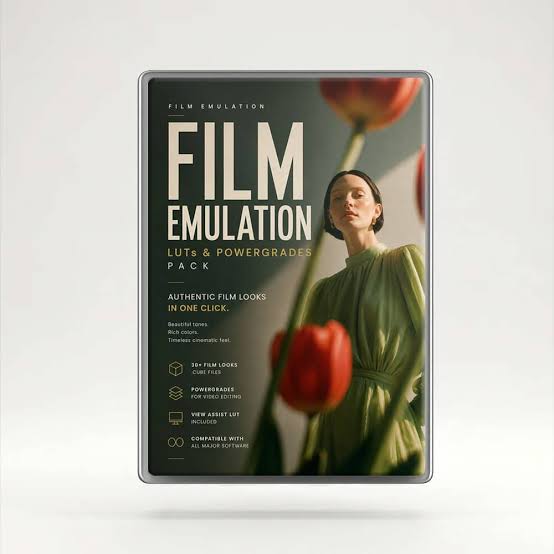 Preset Curator – Film Emulation LUTs and PowerGrades Pack