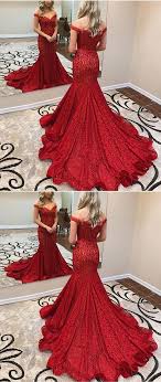 Amazing Off Shoulder Mermaid Red Lace Prom Dress With Train Pd0644 Red Lace Prom Dress Prom Dress With Train Mermaid Prom Dresses Lace