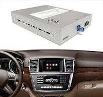 Dinpei Wireless CarPlay Interface Module and Android Auto for Benz NTG 4.5/4.7 GLA Class X156 2013-2015 Mirror Link Media Camera