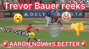 We know trevor bauer is totally fine with batters celebrating when they get big hits and dingers. Trevor Bauer Gif Trevor Bauer Discover Share Gifs