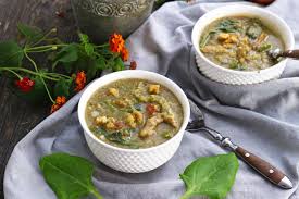 I make soup mild and allow guests to add as much heat as they want with hot pepper sauce. Mung Bean Soup Ginisang Munggo Foxy Folksy