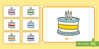 This birthday preschool pack includes 18 fun printable activities that you and your preschooler can use to learn and play with together! Editable Birthday Cakes 3 Candles Teacher Made