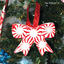 How to make peppermint candy ornaments. Peppermint Candy Ornaments Diy Christmas Ornaments Easy Peasy And Fun