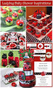 Ladybug Baby Shower Theme Inspiration Board Lieveheersbeestje Lieveheersbeestjes Feestje