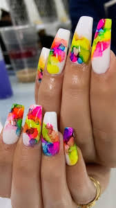 58 Stylish And Bright Summer Nail Design Colors And Ideas Part 13 Bright Summer Nails Designs Bright Summer Nails Bright Nail Designs