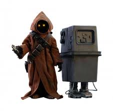 The film stars mark hamill, harrison ford, carrie fisher, billy dee williams, anthony daniels, david prowse, kenny baker, peter mayhew and frank oz. Star Wars Movie Masterpiece Action Figure 2 Pack 1 6 Jawa Eg 6 Power Droid Ep Iv Actionfiguren24 Collector S Toy Universe
