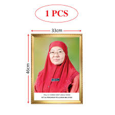 live bicara minda bersama ketua pengarah pelajaran malaysia, dr habibah abdul rahim sekolah bakal dibuka. Bingkai Potret Gambar Pengarah Pendidikan Director Of Education Potrait Shopee Malaysia
