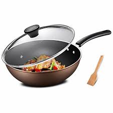 Hll Pot Wok Pan Cooking Pot Non Stick Pan Pan Induction Cooker Non Stick Pan No Oil Smoke Gas Cooker Universal A Wok Cooking Pan Cooking Pot