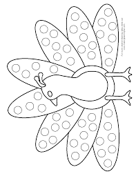 Do a dot art coloring pages are a fun way for kids of all ages to develop creativity focus motor skills and color recognition. Download Or Print This Amazing Coloring Page Turkey Do A Dot Art Coloring Page Kindergarten Art Projects Do A Dot Dots Art