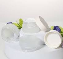 Amazon.com: COSIDEA 12 pcs Empty 0.67oz /20g Frosted Glass ...