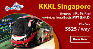 Kl sentral, kuala lumpur, malaysia to klia2, kl airport area, malaysia bus schedule & fare. Bus From Bugis To Kl With Kkkl Busonlineticket Com
