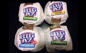 100g húspogi, paradicsom, saláta, wingz szósz, sajt, jalapeno. Sponsored Post What S A Big Az Burger