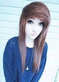 Brown scene hair roblox id. Cute Emo Girl Red Hair Novocom Top