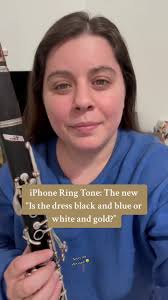 iPhone Ring Tone: The new 'Is the dress black and blue or white and gold?'